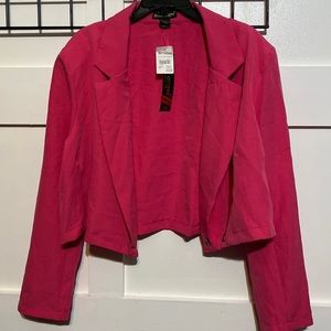 Pink casual dress jacket